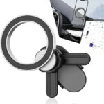 Dashboard Phone Mount with Fixing Ring Black